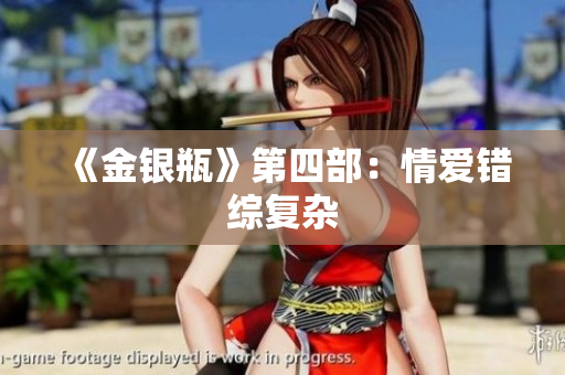 《金银瓶》第四部：情爱错综复杂