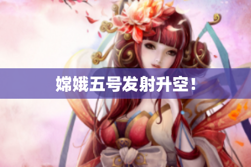 嫦娥五号发射升空！