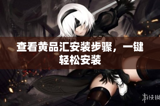 查看黄品汇安装步骤，一键轻松安装
