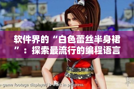 软件界的“白色蕾丝半身裙”：探索最流行的编程语言