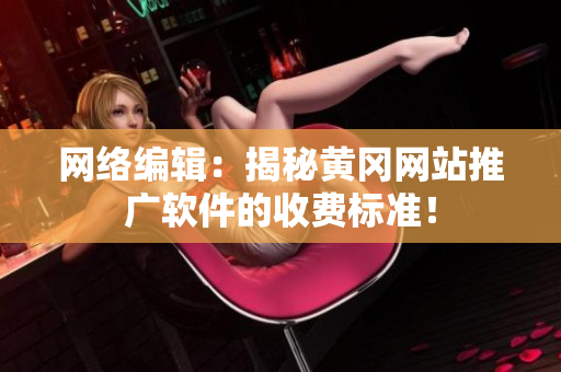 网络编辑：揭秘黄冈网站推广软件的收费标准！