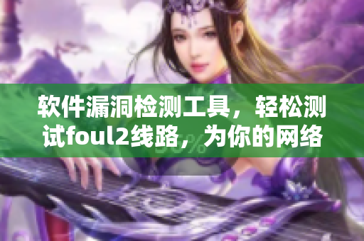 软件漏洞检测工具，轻松测试foul2线路，为你的网络安全保驾护航