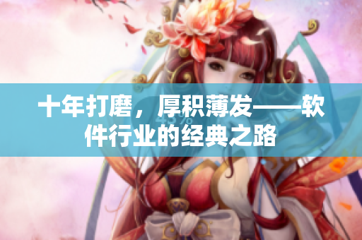 十年打磨，厚积薄发——软件行业的经典之路