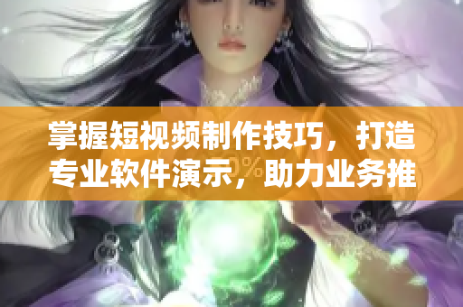 掌握短视频制作技巧，打造专业软件演示，助力业务推广