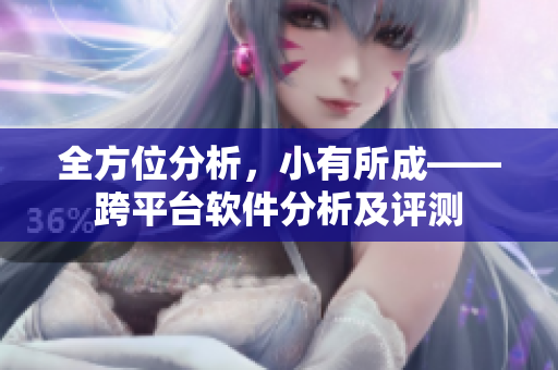 全方位分析，小有所成——跨平台软件分析及评测