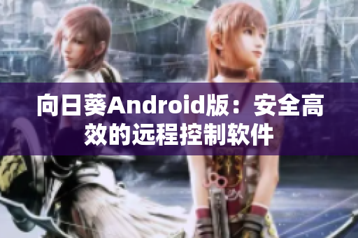 向日葵Android版：安全高效的远程控制软件