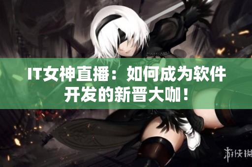 IT女神直播：如何成为软件开发的新晋大咖！