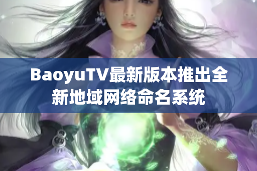 BaoyuTV最新版本推出全新地域网络命名系统