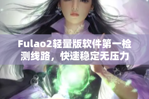 Fulao2轻量版软件第一检测线路，快速稳定无压力