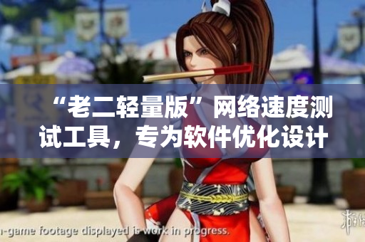 “老二轻量版”网络速度测试工具，专为软件优化设计