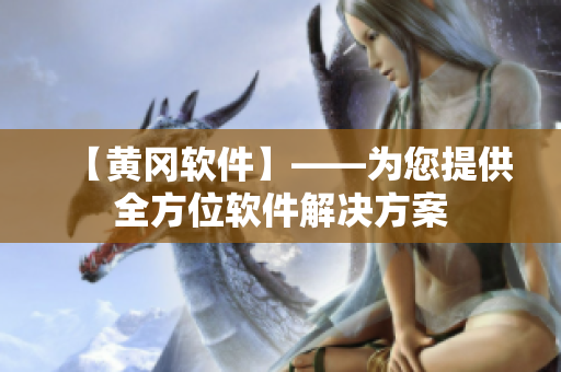 【黄冈软件】——为您提供全方位软件解决方案
