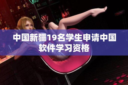 中国新疆19名学生申请中国软件学习资格