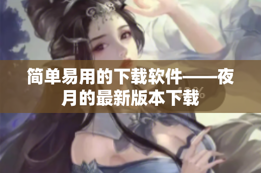 简单易用的下载软件——夜月的最新版本下载