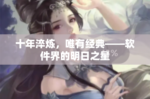十年淬炼，唯有经典——软件界的明日之星