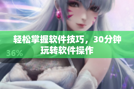 轻松掌握软件技巧，30分钟玩转软件操作