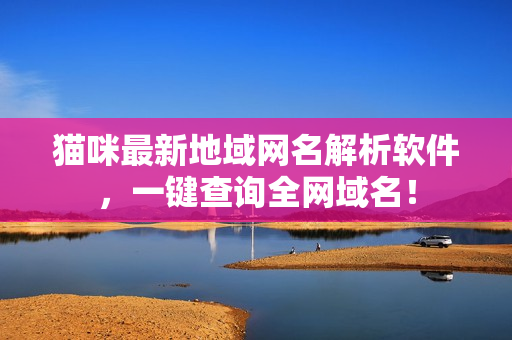 猫咪最新地域网名解析软件，一键查询全网域名！