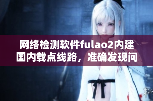 网络检测软件fulao2内建国内载点线路，准确发现问题