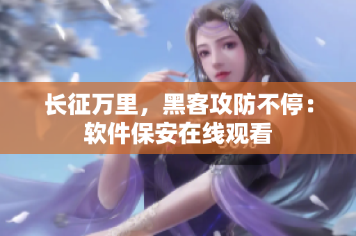 长征万里，黑客攻防不停：软件保安在线观看