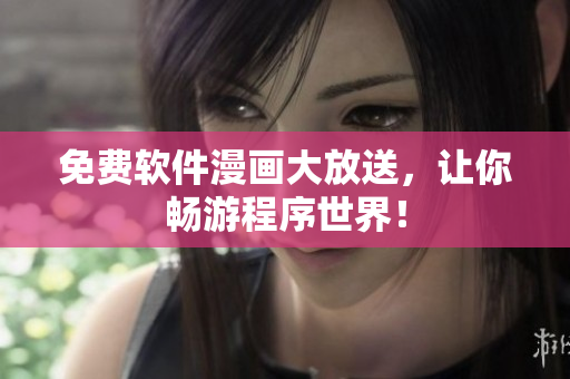 免费软件漫画大放送，让你畅游程序世界！