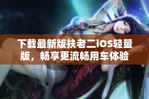 下载最新版扶老二iOS轻量版，畅享更流畅用车体验