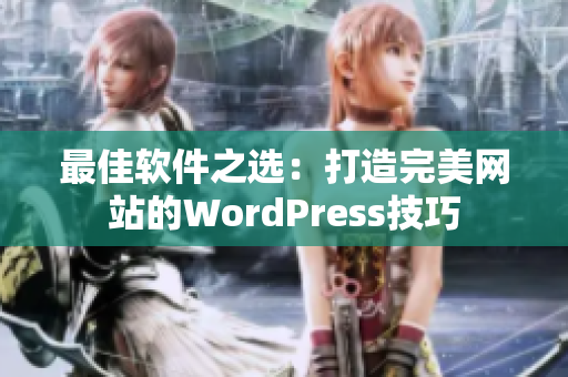 最佳软件之选：打造完美网站的WordPress技巧