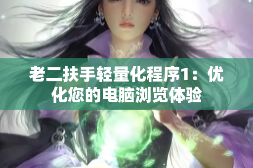 老二扶手轻量化程序1：优化您的电脑浏览体验