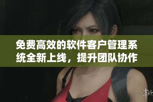 免费高效的软件客户管理系统全新上线，提升团队协作效率
