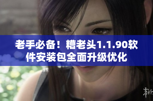 老手必备！糟老头1.1.90软件安装包全面升级优化
