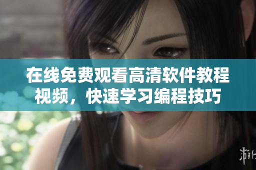 在线免费观看高清软件教程视频，快速学习编程技巧