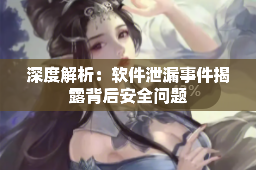 深度解析：软件泄漏事件揭露背后安全问题