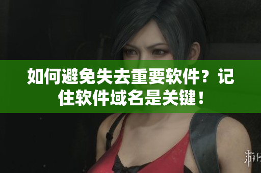 如何避免失去重要软件？记住软件域名是关键！