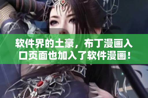 软件界的土豪，布丁漫画入口页面也加入了软件漫画！