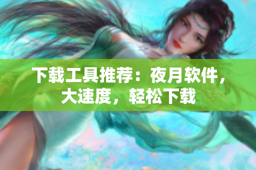 下载工具推荐：夜月软件，大速度，轻松下载