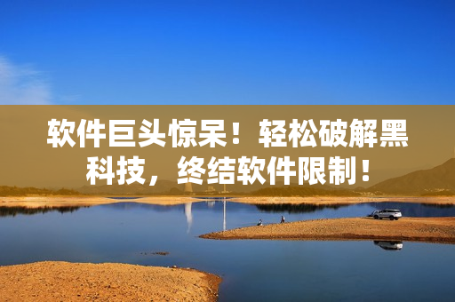 软件巨头惊呆！轻松破解黑科技，终结软件限制！