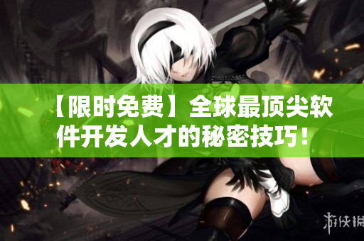 【限时免费】全球最顶尖软件开发人才的秘密技巧！