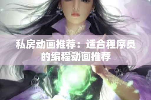 私房动画推荐：适合程序员的编程动画推荐