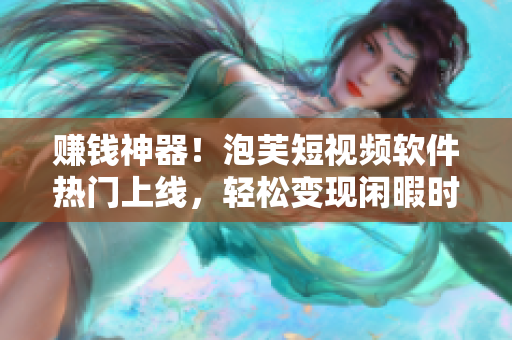 赚钱神器！泡芙短视频软件热门上线，轻松变现闲暇时间！