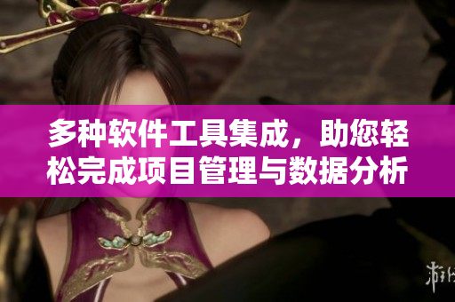 多种软件工具集成，助您轻松完成项目管理与数据分析
