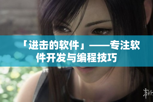 「进击的软件」——专注软件开发与编程技巧