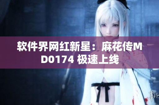 软件界网红新星：麻花传MD0174 极速上线