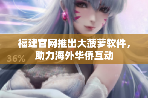 福建官网推出大菠萝软件，助力海外华侨互动