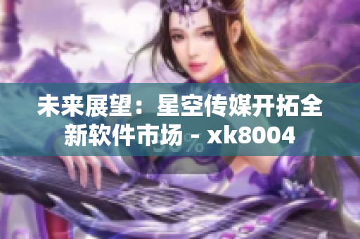 未来展望：星空传媒开拓全新软件市场 - xk8004