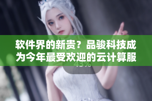 软件界的新贵？品骏科技成为今年最受欢迎的云计算服务商