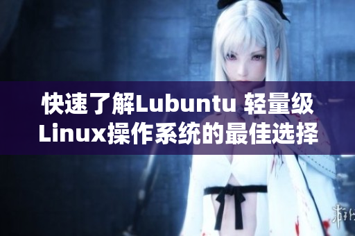 快速了解Lubuntu 轻量级Linux操作系统的最佳选择