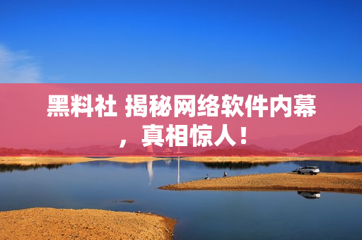黑料社 揭秘网络软件内幕，真相惊人！